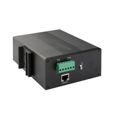 Rackmount Network Switch Hub 8 Port ، 30W Industrial poe switch Managed Console Port