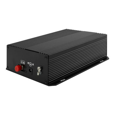 8 Port BNC Video Data Ethernet Fiber Media Converter DC12V نوع مستقل