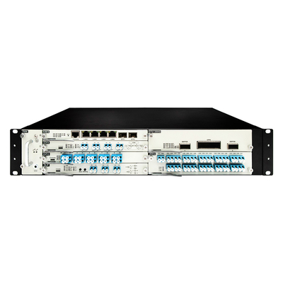 جودة  19" 2U DWDM Optical Transmission System with EDFA OTU DCM Card Wdm Transmission System مصنع