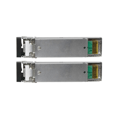 SMF LC Connector 1.25G SFP Module، Single Fiber Transceiver 1310nm / 1550nm 20km