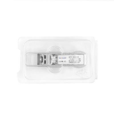 10G سيسكو SFP + جهاز الاستقبال متعدد الوسائط LC 850nm 300m DDM 10GBase-SR