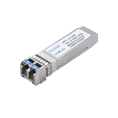 10G LC Singlemode 1310Nm 10Km DDM 10 GBase-LR SFP + جهاز الإرسال والاستقبال للمفتاح المفتوح
