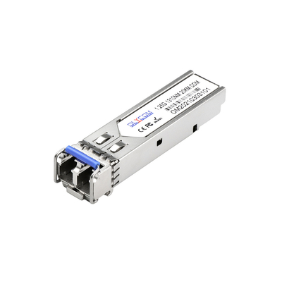 1.25G SFP Transceiver 20KM SingleMode 1000Base-LX 1310nm رابط LC مزدوج مع DDM