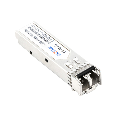 وحدة 1.25G SFP الصناعية 850nm Multimode 550m Duplex LC DDM لـ Gigabit Switch