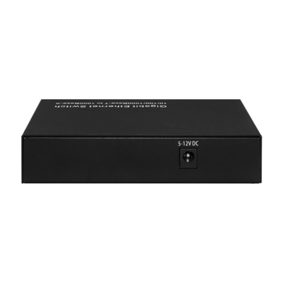 مفتاح Ethernet التجاري جيجابيت 4 منفذ Sfp الألياف الضوئية غير المدارة DC5V