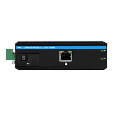 محول وسائل الإعلام POE الصناعية جيجابيت إيثرنت DC48V 30W غير مدير القضية الصلبة