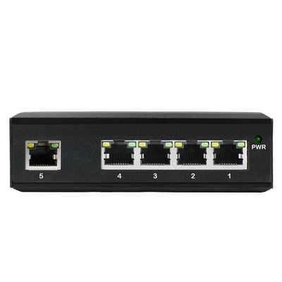 محور الشبكة المتحول غير المدار لـ Gigabit غير المدار لـ 5 منافذ متصلبة 120W PoE E-Mark تم التحقق منه