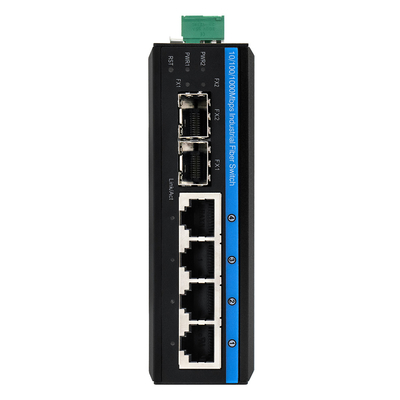4 منفذ POE مدير لتحويل الشبكة ERPS حلقة 120W الميزانية جيجابيت القائمة على DC48V دين ريل