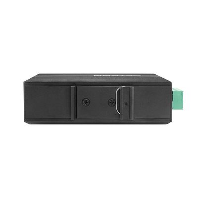 اثنين من SFP Din Mount Poe Switch 1000 Mbps 4 منفذ ، كاميرا IP Poe Switch لنظام المراقبة
