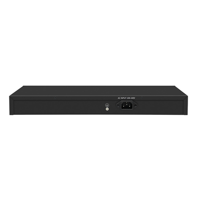 16 منفذ Gigabit مدير PoE Switch تجاري 1U Rack 300W مع 2 SFP / RJ45 Uplink
