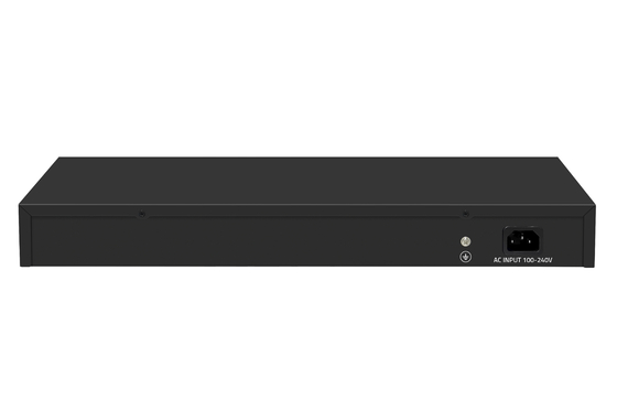 28 منفذ 10/100/1000Mbps إدارة Ethernet CCTV POE دعم PoE Af / At مع 4 * 10G SFP +