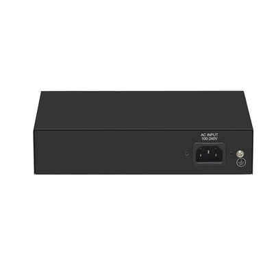 8 منافذ Gigabit PoE Network Switch VLAN 250 متر AI PoE 120W الميزانية غير المدارة