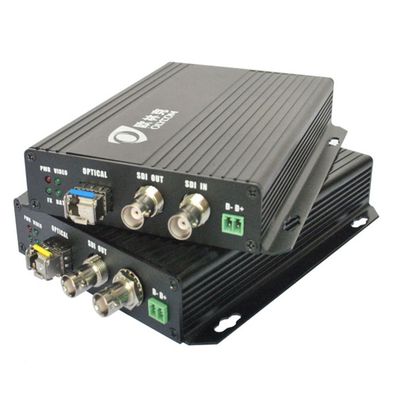 1 CH 3G SDI إلى LC محول الألياف الضوئية تصل إلى 20 كم SM Singer Fiber 3G SDI Extender