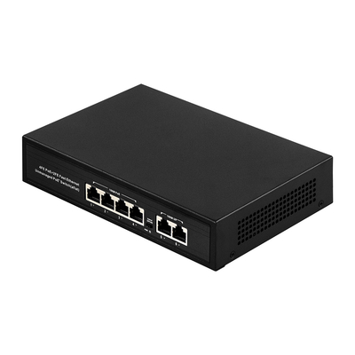 OEM ODM Fast Ethernet 10/100mbps 4 Port Poe Switch مع 2 Uplink Port Switch للشبكة
