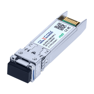 25G SFP28 40KM وحدة جهاز الاستقبال LAN-WDM وضع واحد منفذ LC مزدوج DDM