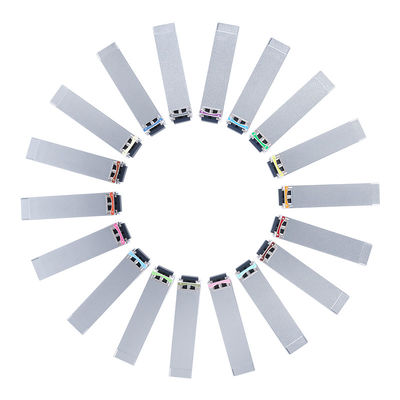 10G XFP CWDM ناقل الألياف الضوئية 40KM 1450 ~ 1610nm منفذ LC مزدوج 3.3V