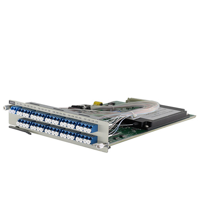 1U رف 100GHz AWG 40 بطاقة متعددة الأطوال الموجية / فك متعددة الأطوال للأنظمة DWDM عالية السعة