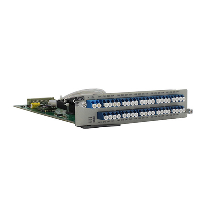 1U رف 100GHz AWG 40 بطاقة متعددة الأطوال الموجية / فك متعددة الأطوال للأنظمة DWDM عالية السعة