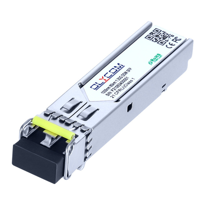 سيسكو متوافق 1.25G 80KM SFP Transceiver SM 1550nm Gigabit Optical SFP Module مزدوج