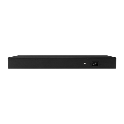 24 منفذ شبكة 48 فولت ناقل PoE النشط 450W AF / AT القياسي مع 2 RJ45 Uplink Port Ethernet sfp فائبر Switch