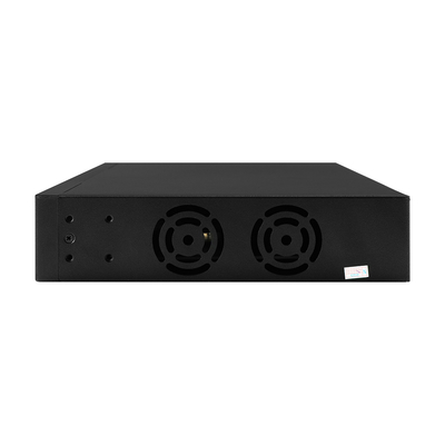 24 منفذ شبكة 48 فولت ناقل PoE النشط 450W AF / AT القياسي مع 2 RJ45 Uplink Port Ethernet sfp فائبر Switch