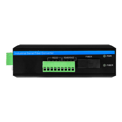 المودم الصناعي المتسلسل RS232/RS485/RS422 الألياف البصرية SM MM المودم البصري الألياف البصرية
