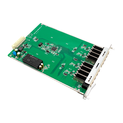 DWDM/CWDM الإرسال 8*Sfp+ 10G OTU بطاقة المرسل C النطاق 50GHz 96 موجة
