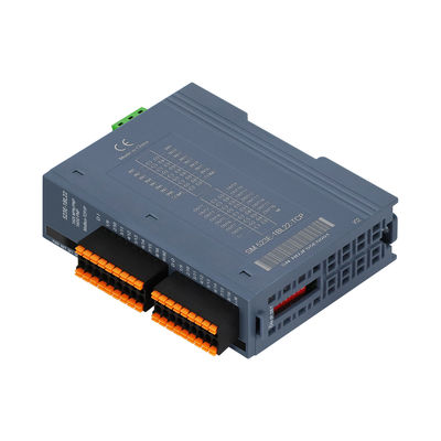 3 RJ45 منافذ Modbus-TCP / IP PLC IO Module مع 16DI + 16DO و 24VDC إمدادات الطاقة للسيطرة الصناعية