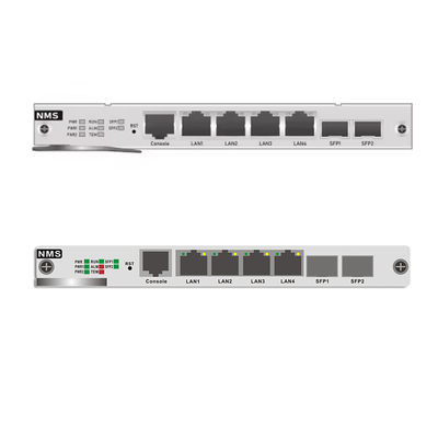 بطاقة خدمة إدارة الشبكة DWDM OM3800 سلسلة دعم تسجيل الدخول عبر الويب 100M Fiber RJ45 Port