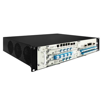 نظام النقل البصري 2U DWDM 8 فتحات لبطاقات خدمة كاملة من سلسلة OM3800