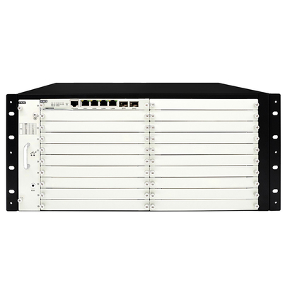 OTN DWDM 5U الهيكل 20 فتحة خدمة لـ 100G 200G 400G إدخال طاقة مزدوج