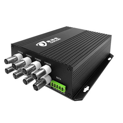 RS422 البيانات AHD / HD الفيديو المحول الضوئي الرقمي للكاميرا PTZ 1080P DC12V CE