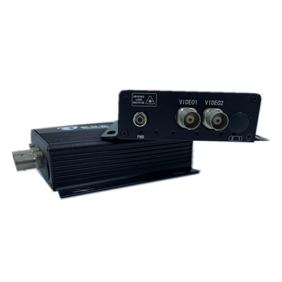 2 منفذ CCTV فيديو نظري محول الألياف الضوئية 720P DC5V FC / SC / ST Connector