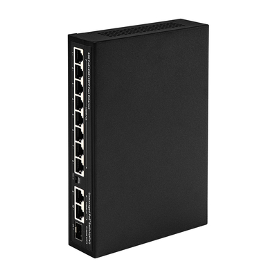 120W غير مدير POE Switch 8 PoE 10/100/1000Mbps + 2 LAN 10/100/1000Mbps + 1SFP 100/1000M