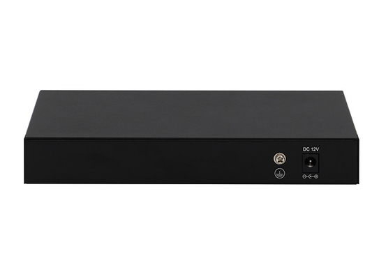 8 منفذ 2.5G محول شبكة غير مدير 10G الألياف DC12V مدخل بدون مروحة سرعة التكيف التلقائي
