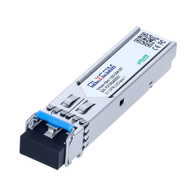 موصل 1.25g sfp متوافق مع سيسكو SM مزدوج 1310nm LC