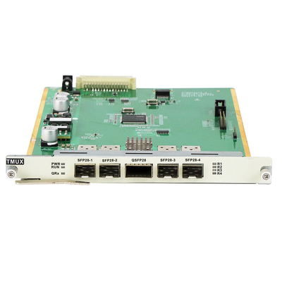 OM3800 100G TMUX Board 4*SFP28 إلى 1*QSFP28 بطاقة متعددة غير متماسكة