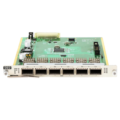 100G QSFP28 OEO Transponder 3 In 3 Out Multiplexing Regeneration 3R غير متماسكة