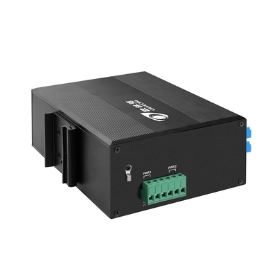 التبديل الصناعي Gigabit 12 Port Din Rial switch مدير التبديل البصري عبر شبكة الايثنر POE