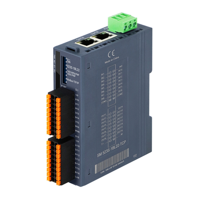 وحدات PLC Modbus-TCP/IP وحدات I/O 100Mbit/s مدخل 24VDC 16DI + 16DO IP20 Din Rail