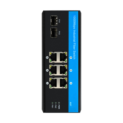 8 منفذات جيجابيت غير مديرها مفتاح إثنريت POE مفتاح DC48V
