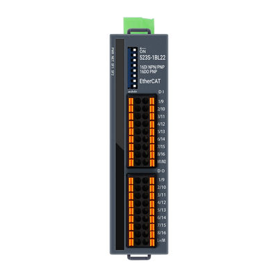 وحدة إدخال/إخراج EtherCAT 100 ميجابت/ثانية 16DI 16DO مخرج PNP وحدة إدخال/إخراج PLC للأتمتة الصناعية