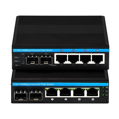 مفتاح شبكة ERPS المدار بـ Gigabit 2SFP+4RJ45 مع مخرج PoE