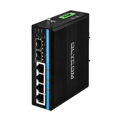 مفتاح شبكة ERPS المدار بـ Gigabit 2SFP+4RJ45 مع مخرج PoE