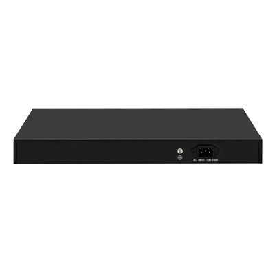 24 منفذ 10G L3 محول ألياف مُدار مع 8 جيجابت كومبو SFP / RJ45 1U Rack 220V AC Input
