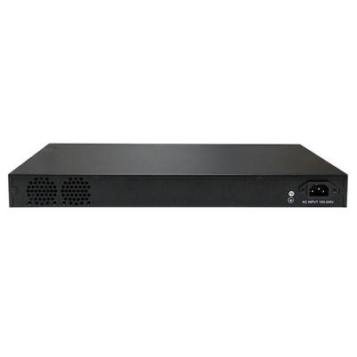 48 منفذًا Gigabit L3 مدير لتحويل الشبكة 10G Fiber Uplinks Single AC Input مبني على Realtek