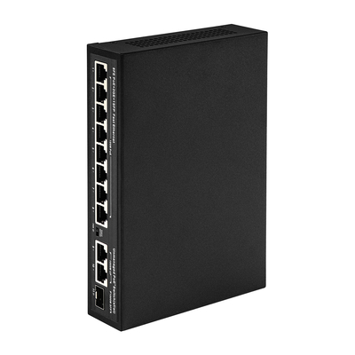 تمديد المدى 8-البوابة PoE التبديل 10/100M مع 120W / 150W الاستهلاك وتغطية 250m