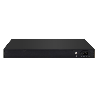 24 منفذ 2.5G Ethernet L3 مدير التبديل مع 10G Fiber Uplink Single AC Input