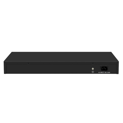 10G مفتاح قابل للإدارة 24 منفذ جيجابيت حلقة النحاس ERPS إدارة 1G / 2.5G الألياف