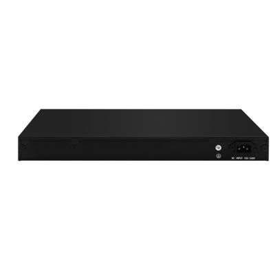 24 منفذ 2.5G PoE مدير التبديل 10G Fiber Uplink L3 طبقة 400W ميزانية AC المدخل CE